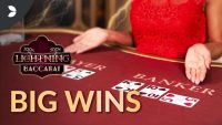 Lightning Baccarat Evolution Gaming